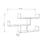 أرفف حائط ديكور 15×50سم (Copy)