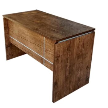 مكتب خشبي بتصميم مودرن