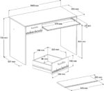 مكتب خشب منزلي للمذاكرة
