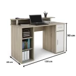 مكتب دراسي مودرن خشبي MDF