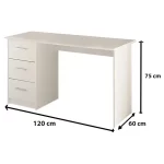 مكتب دراسي مودرن خشبي MDF