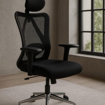 كرسي ماش  بمسند رأس | مكتبي للأثاث المكتبي