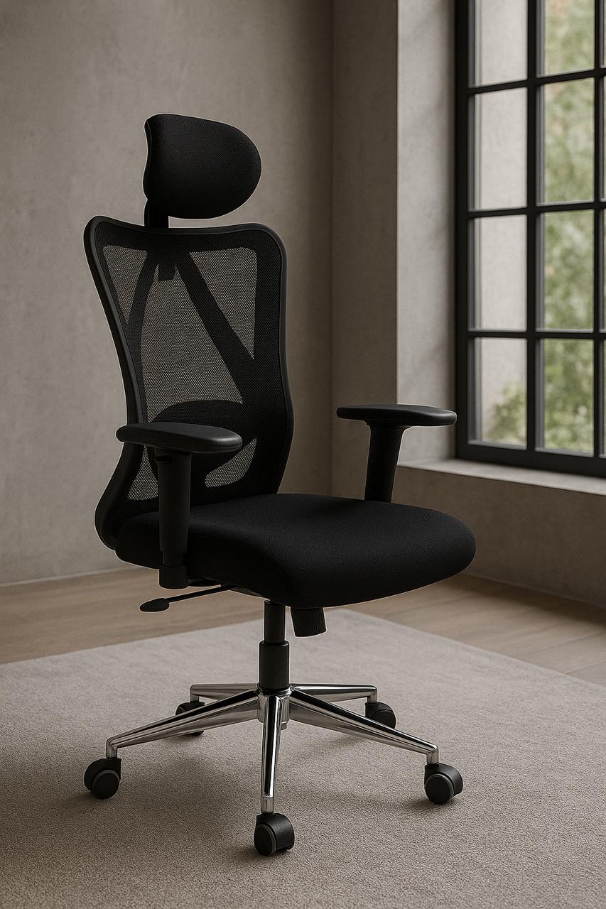 كرسي ماش بمسند رأس | مكتبي للأثاث المكتبي كرسي ماش بمسند رأس | مكتبي للأثاث المكتبي